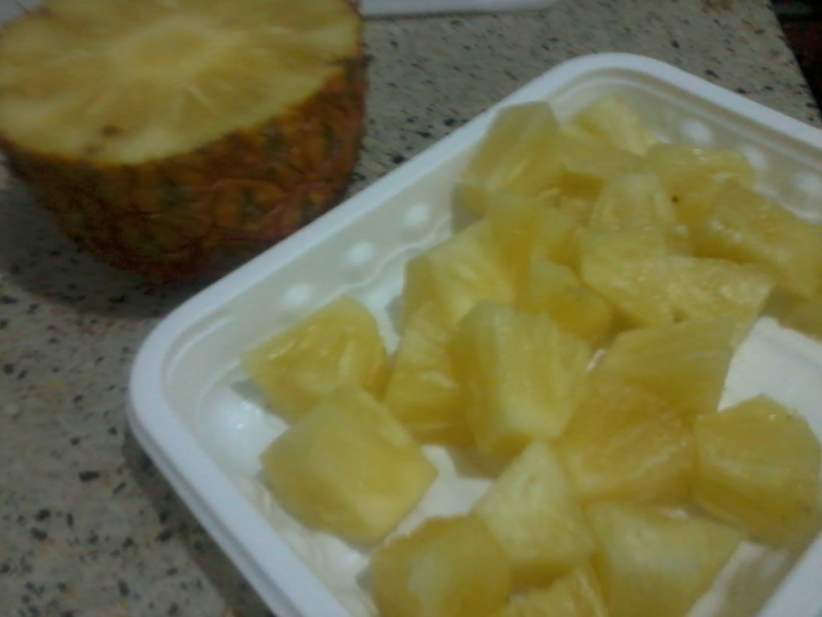 Pineapple chunks